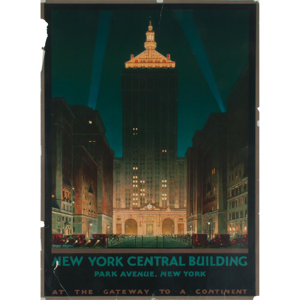 Chesley Bonestell (American, 1888–1986) New York (1 of 2)