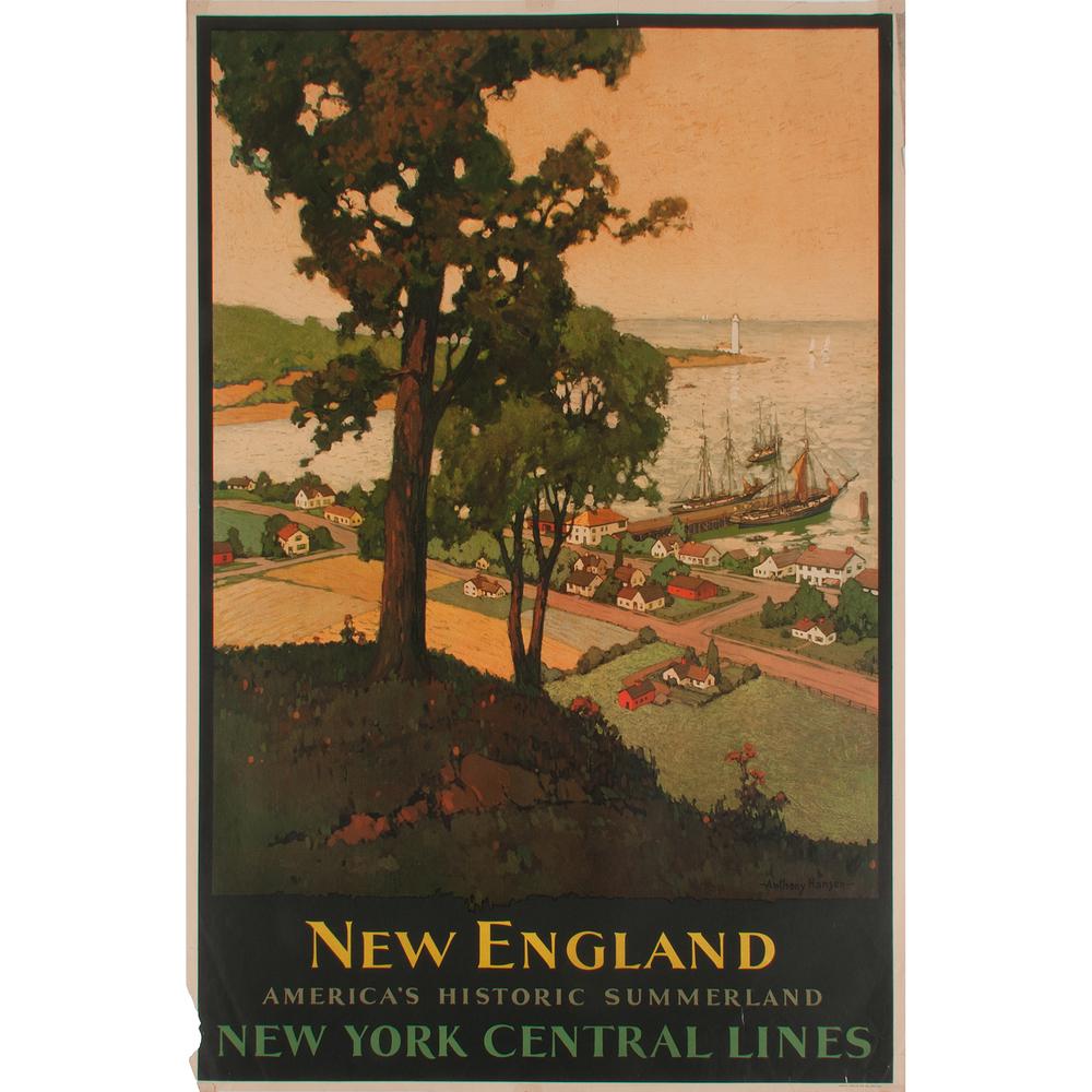 Anthony Hansen (20th Century) New England (1 of 2)