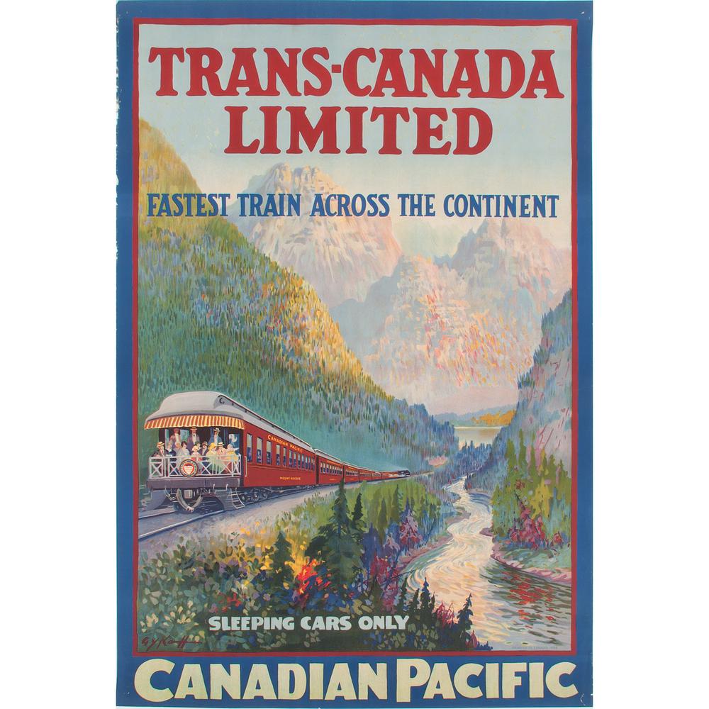 George Young Kauffman (1868-1940) Trans-Canada Limited (1 of 2)