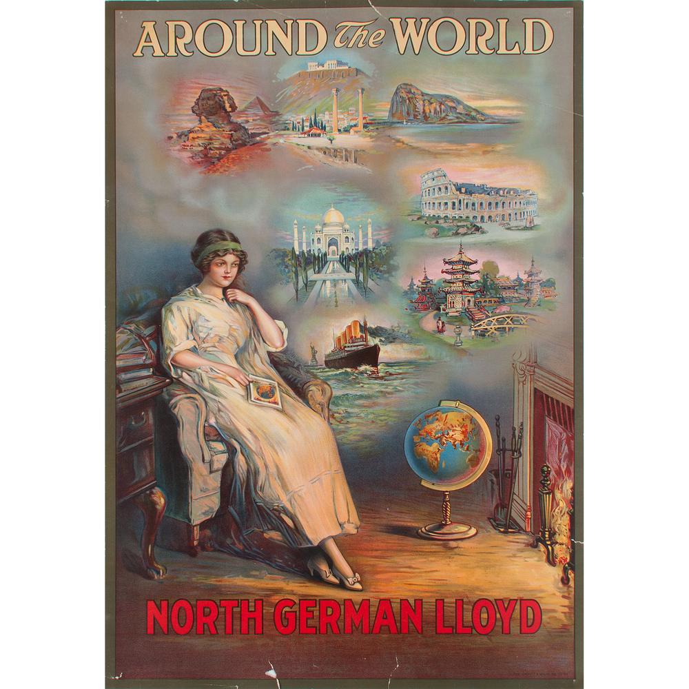 Around the World North German Lloyd (1 of 2)