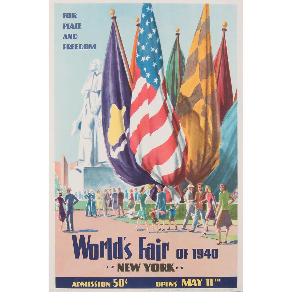1940 New York World's Fair Posters, Lot of Two (1 of 4)