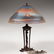A Pairpoint Reverse-Painted Table Lamp - 3