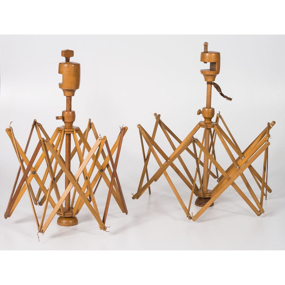 Two Maple Swifts: Two Maple Swifts 19th Century Height 21 x width 24 inches (open).