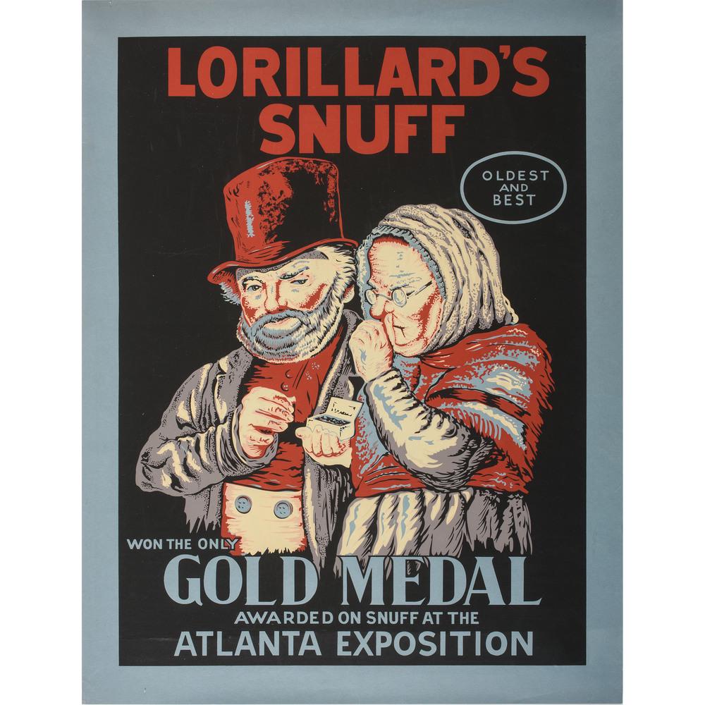 A Group of Four Advertising Posters: A Group of Four Advertising Posters Late 19th/20th Century including a William Denslow illustration, Lorillard's Snuff poster, and two identical Why Girls Go Wrong drama posters. Height of Denslow po