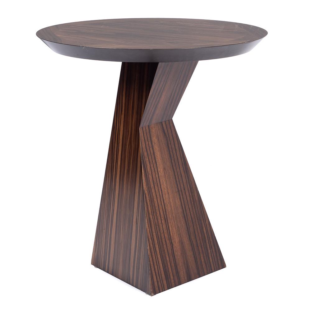 A Christian Liairge for Holly Hunt Occasional Table: A Christian Liairge for Holly Hunt Occasional Table American, Late 20th Century rosewood Christian Liairge at Holly Hunt manufacturer's label on underside of top Height 26 x diameter 24 inches.