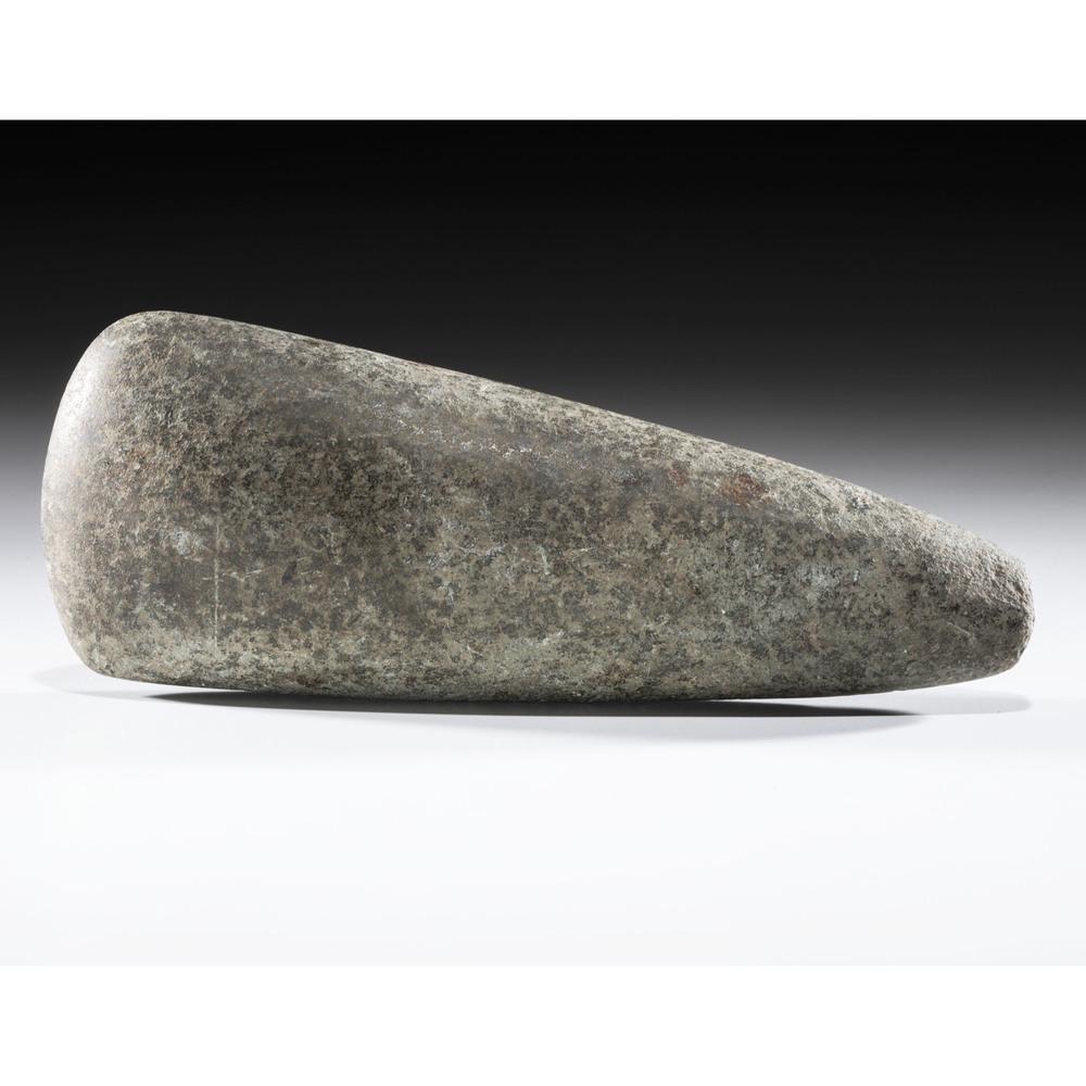 A Granite Pole Celt, 7-1/4 in.: Mississippian Culture, Late Prehistoric Period, A.D. 1000-1500 length 7-1/4 in.