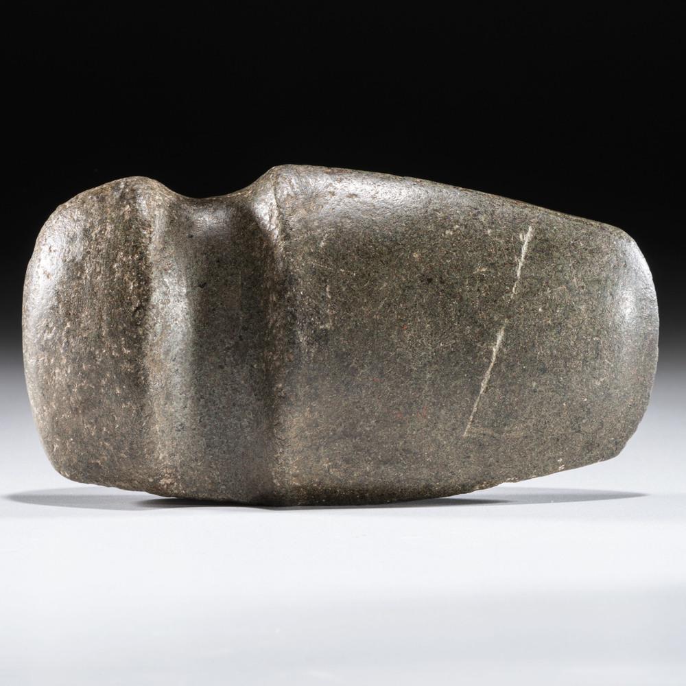 A 3/4 Groove Axe, 5-1/4 in.: Late Archaic Period, 4000-1000 B.C. Illinois length 5-1/4 in. Published: Gerber, Art, The Art Gerber Story, 2007, pg. 340, fig 0.280
