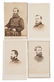 152: Four CDVs of Gettysburg Generals,