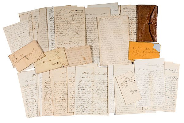 Fine Civil War Letter Archive of William Foster, C: Fine Civil War Letter Archive of William Foster, Co. G, 12th Mass., 1862-1865; 104 letters. An 18-year-old shoemaker from Abington, Mass., William Foster enlisted as a new recruit in the 12th Massac