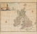 864: 1747 Hand Colored Map of England & Ireland