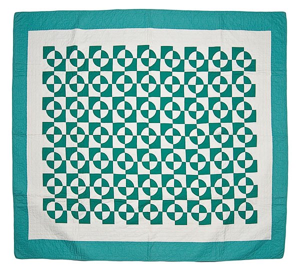 Robbing Peter to Pay Paul, Pieced Quilt, : Robbing Peter to Pay Paul, Pieced Quilt, American, ca 1920, cotton; machine pieced and hand quilted; 73 x 85 in.