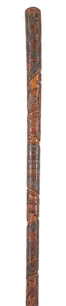 Confederate Ship Captain, C.J.Relyea Engraved Cane - 3