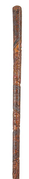 Confederate Ship Captain, C.J.Relyea Engraved Cane - 4