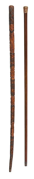 Confederate Ship Captain, C.J.Relyea Engraved Cane - 5