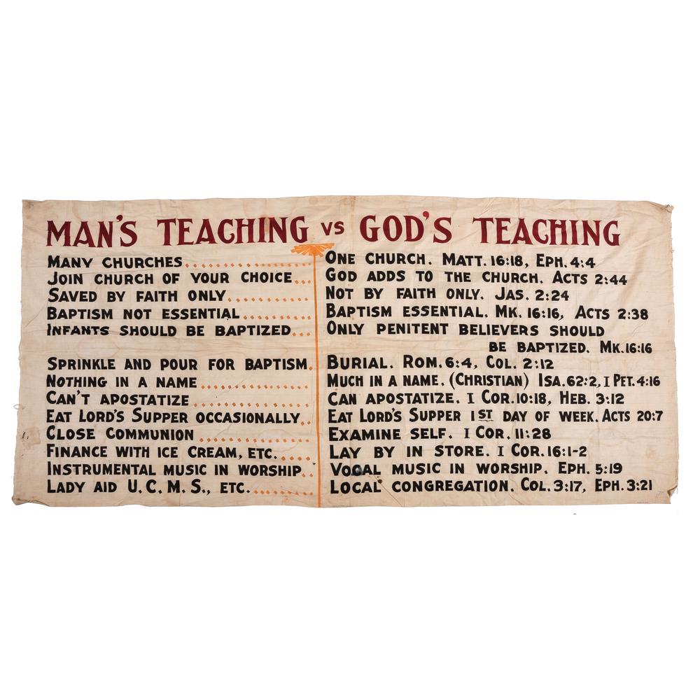 [RELIGION]. A group of 3 illustrated church tent (1 of 3)