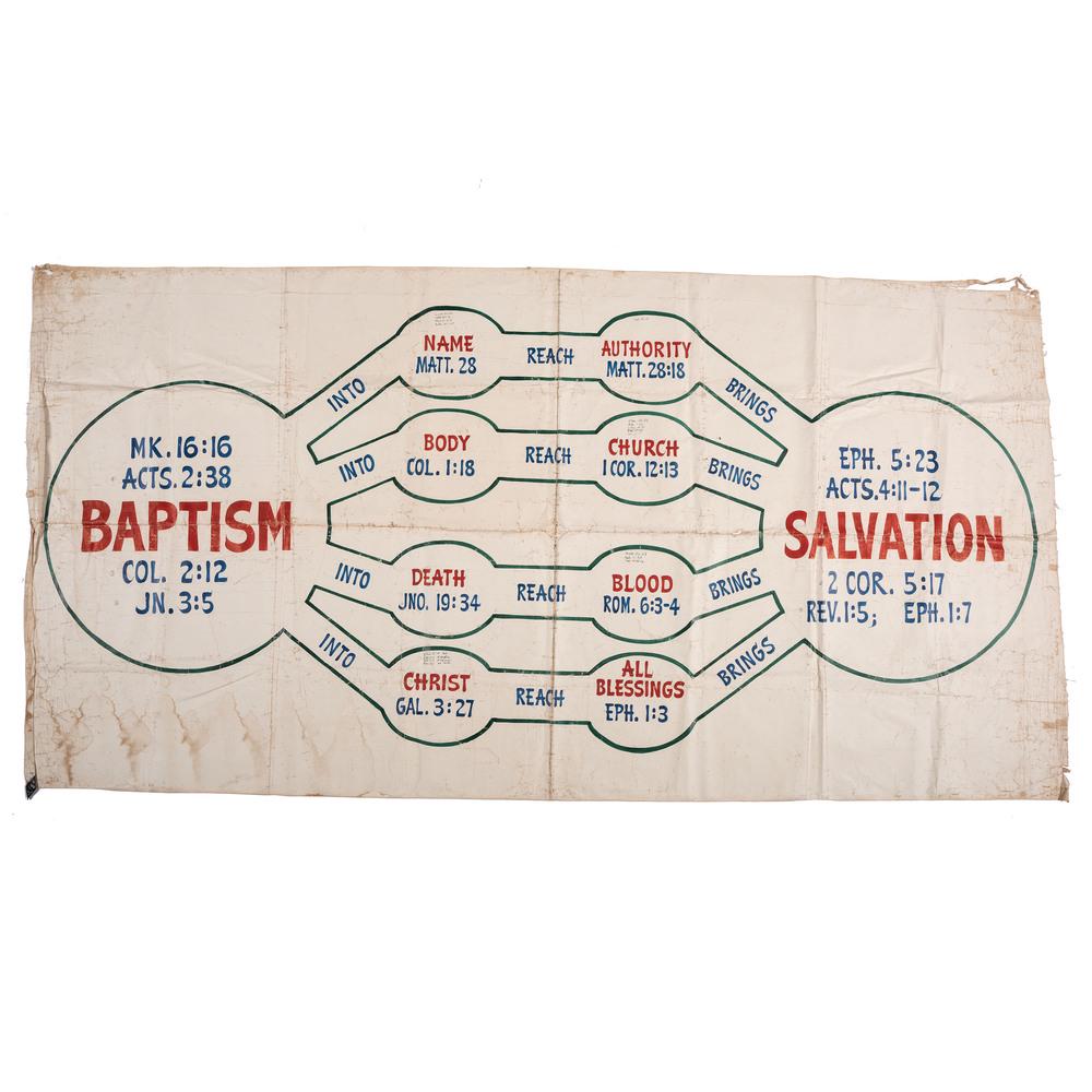 [RELIGION]. Baptism - Salvation. Illustrated church (1 of 1)