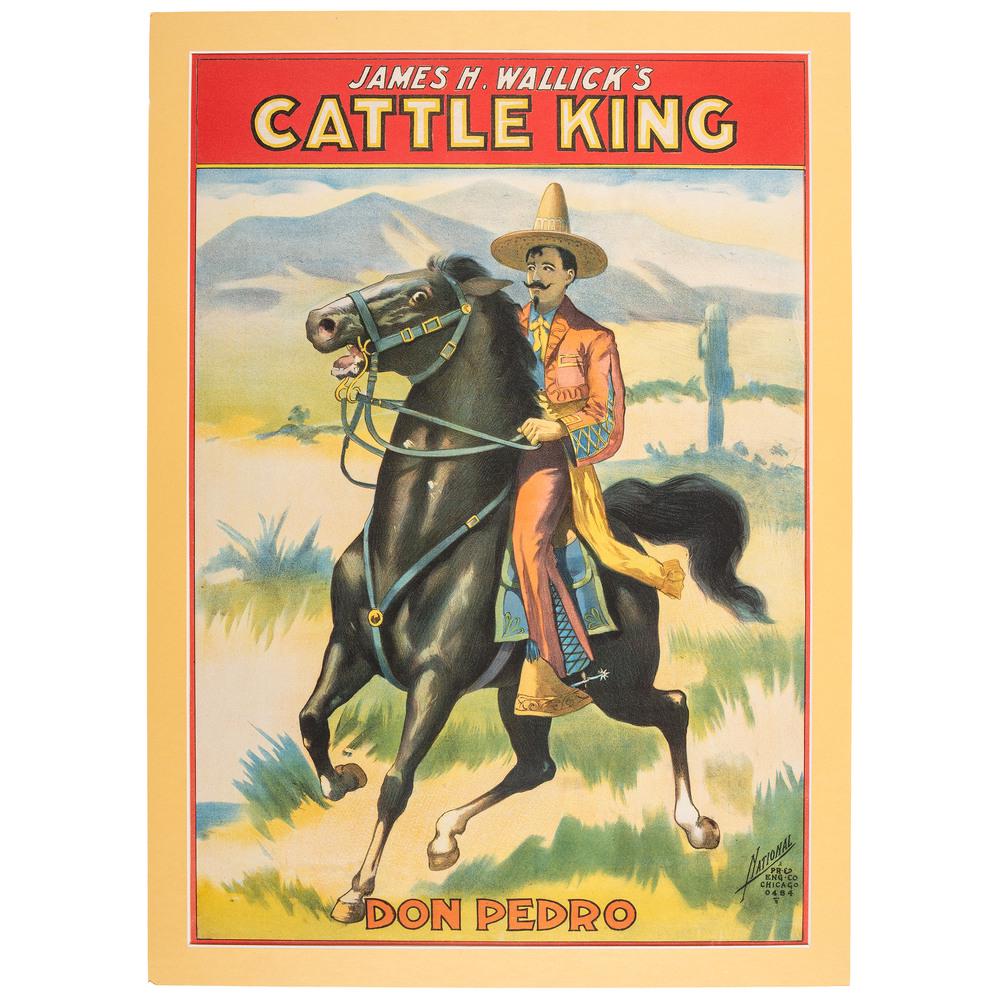 [WESTERN AMERICANA]. James H. Wallick's Cattle King: (1 of 3)