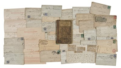 Civil War Diary & Letters of Edw. A. Brown 36th OVI: Civil War Diary and Letters of Edward A. Brown, Co. C, 36th OVI 33 letters, Civil War Diary An agent for the sale of sewing machines in Ohio, Edwin A. Brown served in the 36th Ohio Infantry during t