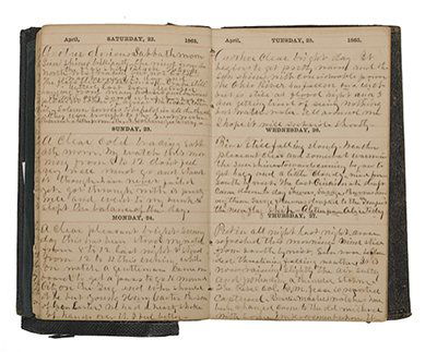 Civil War Naval Diary of Thomas J. Jesse : Civil War Naval Diary of Thomas J. Jesse Thomas Jefferson Jesse Diary. Union Navy, 1864-1865. Standard pocket diary (4 x 6 in.). Thomas Jefferson Jesse may represent the average sailor in the Union
