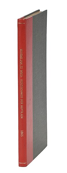 Prince Maximilian's Reptiles in North America : Prince Maximilian's Reptiles in North America Maximilian, Prinz zu Weid. Verzeichniss der Reptilien, welche auf einer Reise im nordlichen America. Dresden: Druck von E. Blochmann & Sohn, 1865. 4to.,