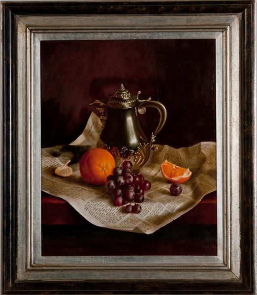 William Acheff (American, b. 1947) : William Acheff (American, b. 1947) Still Life oil on canvas signed l.r. and verso 21.5 in. x 17.5 in.