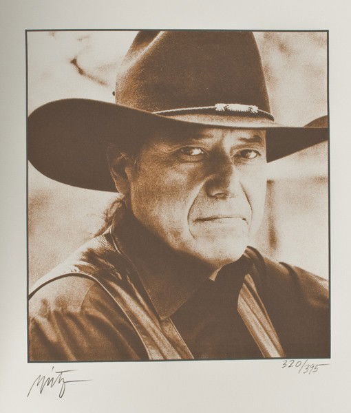 John Nieto (American, b. 1936) : John Nieto (American, b. 1936) Nieto, John. Les Libres des Peintres. Leather bound book of 30 serigraphs. Six original, signed prints have all been removed. Deluxe edition, this number 320 of 395; 1