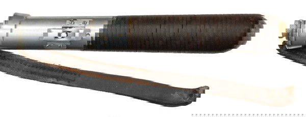 Police Tear Gas Billy Club : Police Tear Gas Billy Club Mfg. by Federal Laboratories, Inc., Pittsburgh, PA., 9.5" long, aluminum handle, leather covered brass construction, Pat. dates Sept. 15, 1925, Dec. 15, 1925, Dec. 29, 192
