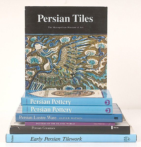 Miner Library: [PERSIA] Persian Ceramics and Tile : [PERSIA] Persian Ceramics and Tile Persia, includes seven books and exhibition catalogues on Persian ceramics and tile: Oliver Watson, Persian Lustre Ware Douglas Pickett, Early Persian Tilework: Th