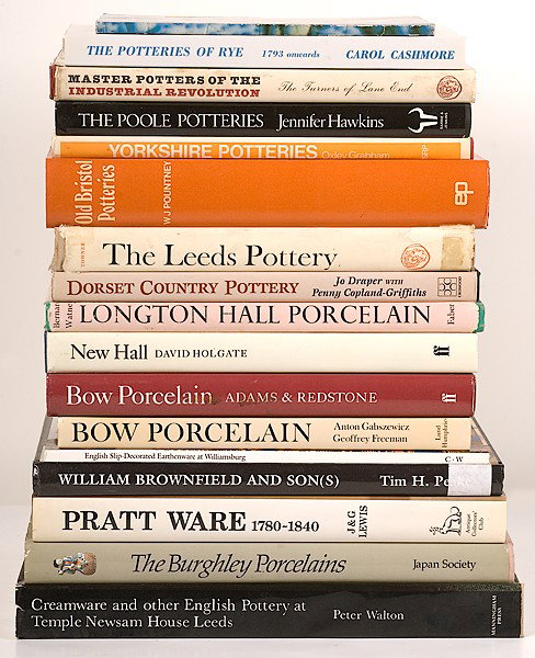 Miner Library: [BRITISH] Pottery & Porcelain : [BRITISH] Pottery & Porcelain British, includes seventeen books on British pottery and porcelain divided by provences: Bevis Hillier, Master Potters of the Industrial Revolution: The Turners of Lane