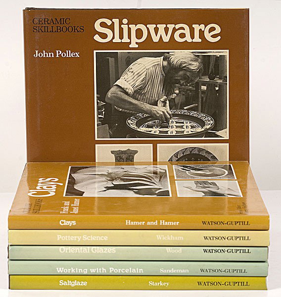 Miner Library: [STUDIO CERAMICS] Ceramic Skillbook: [STUDIO CERAMICS] Ceramic Skillbooks Includes six books from the Ceramic Skillbooks series: John Pollex, Slipware Alison Sandeman, Working with Porcelain Nigel Wood, Oriental Glazes Martin Wickham, 