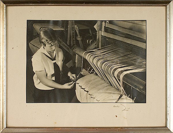 Margaret Bourke-White Signed Silver Print : Margaret Bourke-White Signed Silver Print Margaret Bourke White (American, 1904-1971), signed l.r., housed in original frame; 9.25 x 13 in.