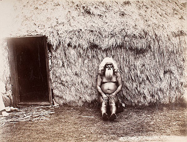Hawaiian Photograph Album Attributed to J.J. Willi: Hawaiian Photograph Album Attributed to J.J. Williams Oblong folio album, three quarter leather covers, containing 50 albumen photographs capturing the scenery, culture, and architecture of Hawaii a