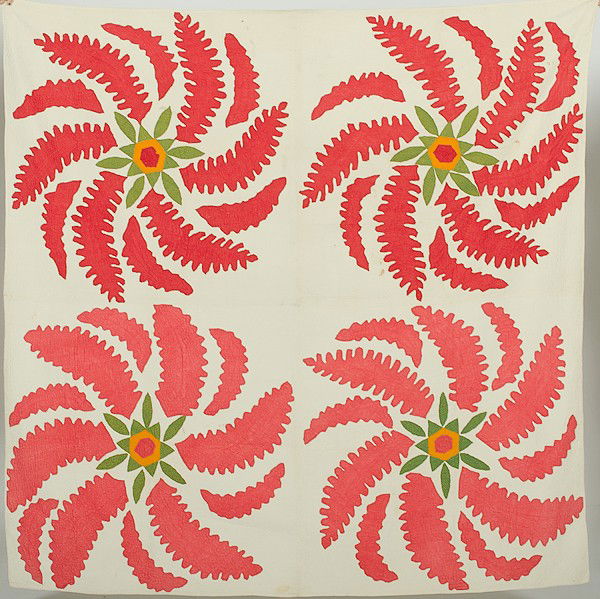 104 "Princess Feathers" Quilt