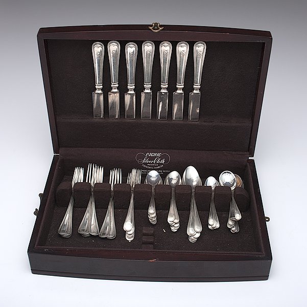 Thread Pattern Sterling Flatware - 3