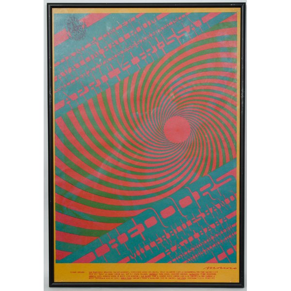 The Doors, Moby Grape, and Junior Wells Concert Po: The Doors, Moby Grape, and Junior Wells Concert Posters by Victor Moscoso Lot of three includes Family Dog #57, The Doors, Avalon Ballroom, 4/14-15, 1967; Junior Wells, The Matrix, San Francisco, 12