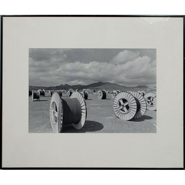 Pair of 20th Century Modernist Photographs : Pair of 20th Century Modernist Photographs A pair of modernist photographs, each silver gelatin. The first by Catherine Wagner (b. 1953), titled From American Classrooms; 14 x 17.5 in. The seco