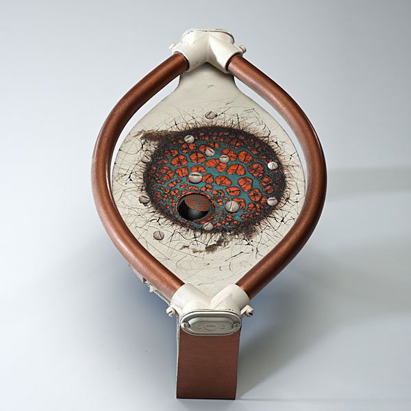 Steven Montgomery (1954, USA) : Untitled 1983 Mixed media; ht. 5, lg. 12.5, dp. 8 in. Provenance: Daniel Jacobs and Derek Mason Collection; Acquired directly from the Artist.