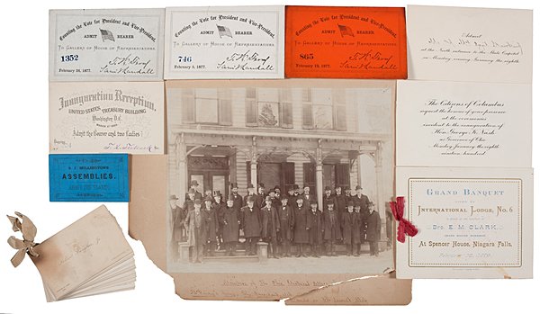 Cyril Hawkins, William McKinley Elector, Archive: Cyril Hawkins, Member of William McKinley's Board of Electors, Archive of Photos, Documents, & Political Ephemera Political correspondence and ephemera archive of Cyril Hawkins (1832-1902), comprise