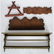 Wood and Wrought Iron Racks