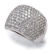 Ladies 18mm 4 Carat Total Weight Pavé Dome Ring