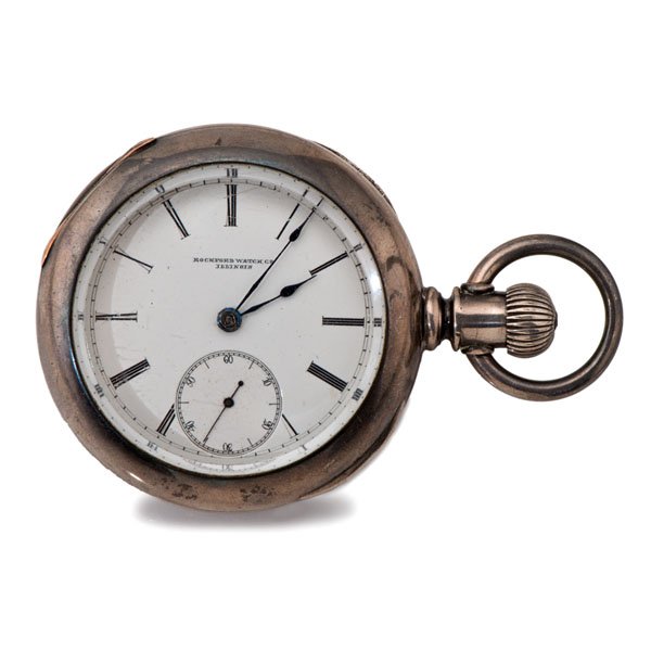 Rockford Open-Face Pocket Watch : Rockford Open-Face Pocket Watch Rockford Watch Company open-face pocket watch. Lever set; key or crown wind. Size 18. 9-jewel. Leader coin case.