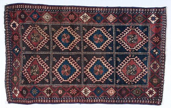 Anatolian Area Rug : Anatolian Area Rug Turkish, 20th century. An Anatolian area rug; 5 ft. 9 in. x 3 ft. 5 in. (69 x 41 in., 175.26 x 104.14 cm).