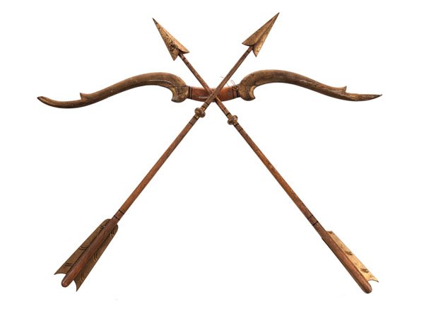 Independent Order of Odd Fellows' Ceremonial Items : Independent Order of Odd Fellows' Ceremonial Items American, early 20th century. An assembled group of symbolic ceremonial items, hand-carved and painted, and formerly belonging to an Independent O