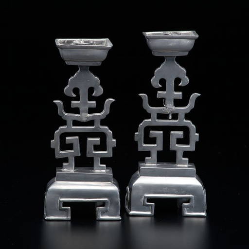 Pair Of Chinese Candlesticks