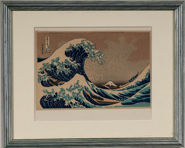 Eight 20th Century Japanese Woodblocks Prints after: Eight 20th Century Japanese Woodblocks Prints after Ando Hiroshige Japanese, 20th century. Eight posthumous prints of woodblocks by Ando Hiroshige (1797-1858). Inscriptions u.r.; 13.5 8.5 in. (si