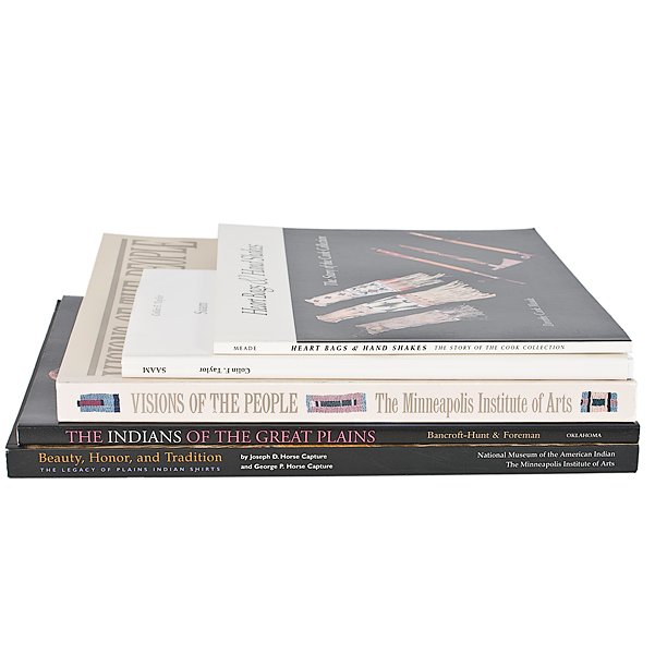 [Plains] Books on the Arts of the Great Plains, From: [Plains] Books on the Arts of the Great Plains, From the Library of Richard Pohrt Jr. lot of 5, including: Bancroft-Hunt, Norman. The Indians of the Great Plains. University of Oklahoma Press: Norma