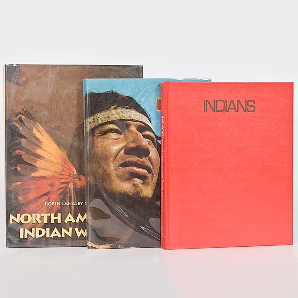 [General] Books on Native American Culture, From the: [General] Books on Native American Culture, From the Library of Richard Pohrt Jr. lot of 3, including: Davis, Christopher. North American Indian. Hamlyn Publishing Group: New York. 1969. (Intro by