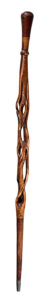 "Orion" Mike Cribbins Civil War Vets Cane of Henry D.: "Orion" Mike Cribbins Civil War Vets Cane of Henry D. Willis American, late 19th century. A long staff with triangular head, American colors; lg. 66 in. Provenance: From the Estate of Kenneth Er