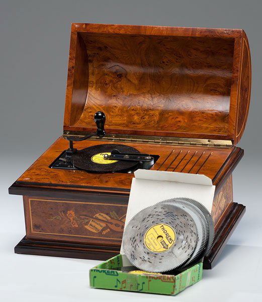 Thorens Inlaid Swiss Music Box Lot 705