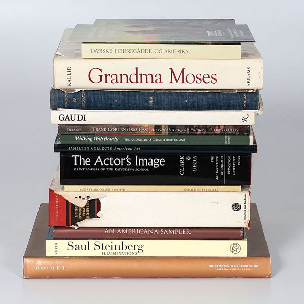 Art History and Biography Books : Art History and Biography Books An assembled group of art history and biography books: -An Americana Sampler -Saul Steinberg Illuminations by Joel Smith -Poiret by Harold Koda and Andrew Bolton -Th